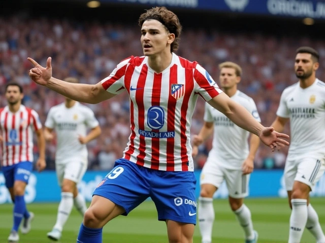Julian Álvarez brilha e Atlético bate Real Madrid por 5 a 2 no Derby